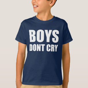 Camiseta garotos não choram