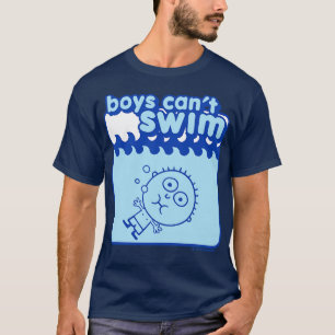 CAMISETA GAROTOS NÃO PODEM NATAÇÃO