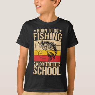 Camiseta Garotos Que Pescaram Camiseiros Homens Nasceres De
