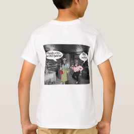 Camiseta garotos tee. feliz aniversário vaca e idiota