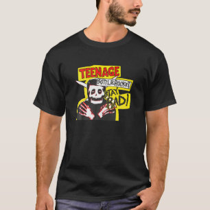Camiseta Garrafa de adolescência - Foguete Mau