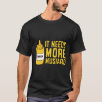 Garrafa de aperto de mostarda que precisa de mais
