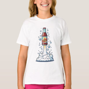 Camiseta Garrafa de Refrigerante Fizzy Zing Deslanchando Cr