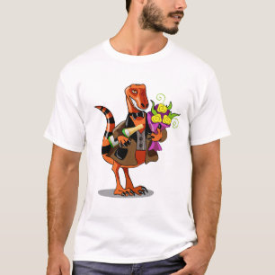 Camiseta Garrafa raptor De Vinho Espumante E Flores