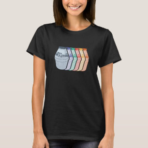 Camiseta Garrafas Retro-Coreanas Pop