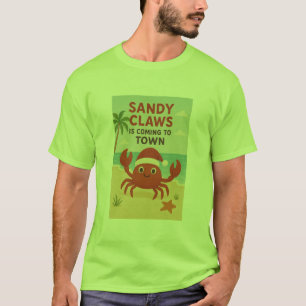 Camiseta Garras arenosas chegando à cidade