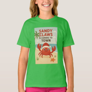 Camiseta Garras arenosas chegando à cidade