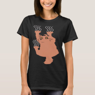 Camiseta Garras de gato engraçado