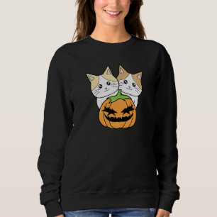 Camiseta Garras Felinas de Gato Abóbora Halloween Milho Doc