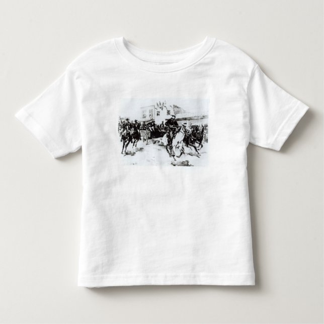 Camiseta Garret traz Billy the Kid, 1880 (Frente)