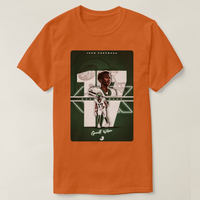 Camiseta Garrett Wilson 17 (Frente do Design)