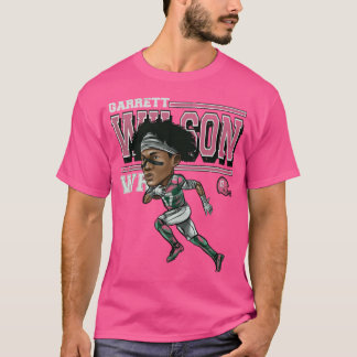 Camiseta Garrett Wilson New York J Cartoon Star