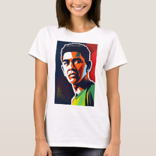 Camiseta Garrincha - Legenda Brasileira de Futebol