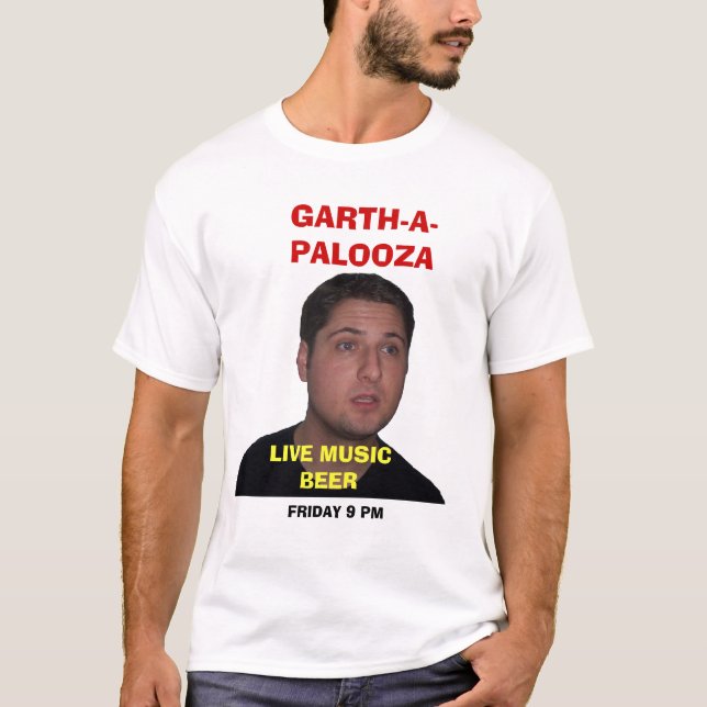 CAMISETA GARTH-A-PALOOZA (Frente)