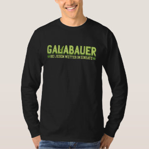 Camiseta Gärtner Galabau Galabauer Florist - Id de roupa ma