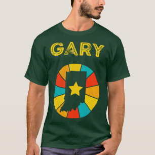 Camiseta Gary Indiana Vintage angustiou Souvenir 1