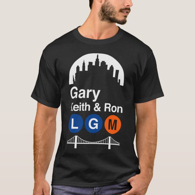 Camiseta Gary Keith E Ron (Frente)