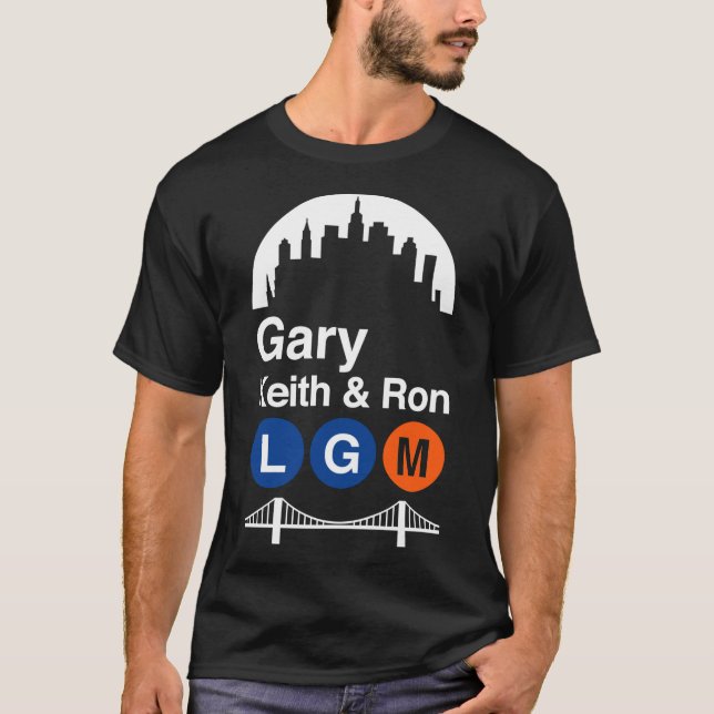 Camiseta Gary Keith E Ron   (Frente)