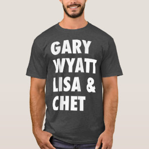 Camiseta Gary Wyatt Lisa & Chet Science