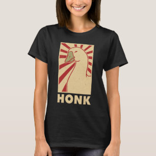 Camiseta Gás ganso Pato frango meme