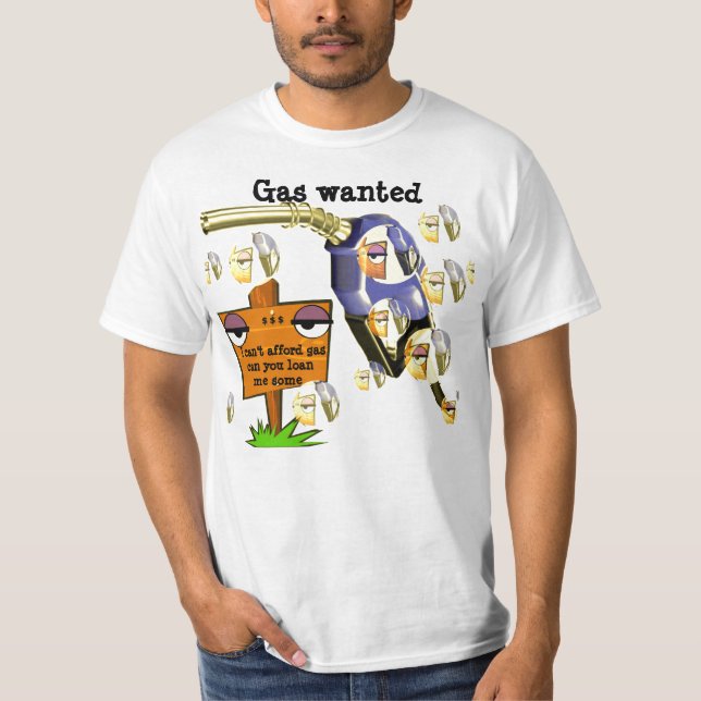 Camiseta Gás para alto_ (Frente)