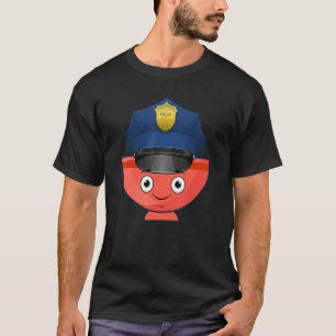 Camiseta Gasolina da Polícia Gaze Engraçada Gaiola Verde, G