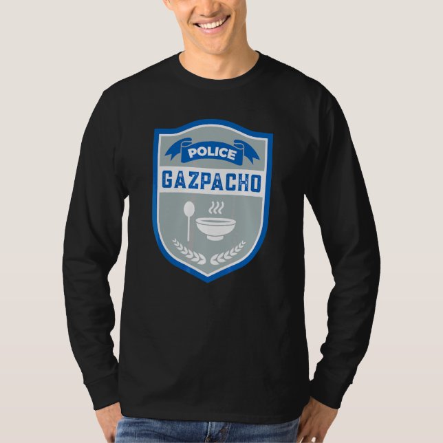 Camiseta Gasolina da Polícia Gaze Engraçada Gaiola Verde, G (Frente)