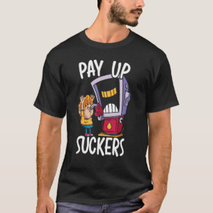 Camiseta Gasolina de Bomba de Gás de Atendimento de Sucker