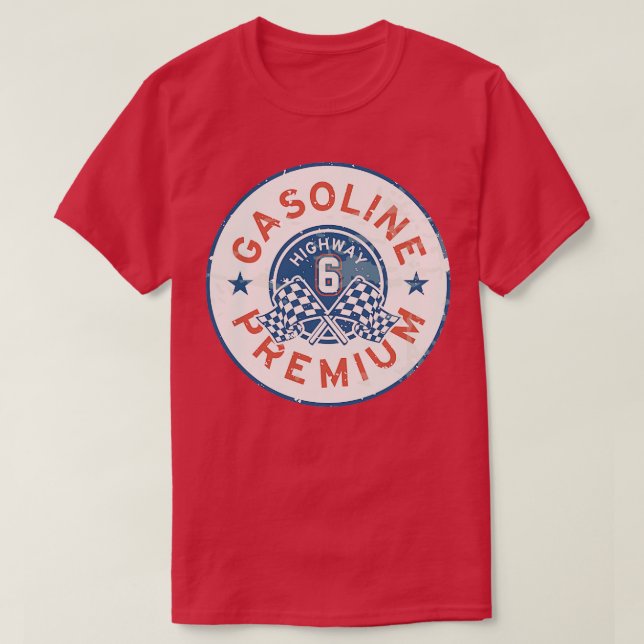 Camiseta Gasolina Highway Premium (Frente do Design)