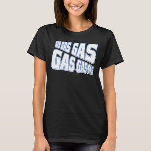 Camiseta Gasolina Memória para Gás de Gás para Gás de Passa