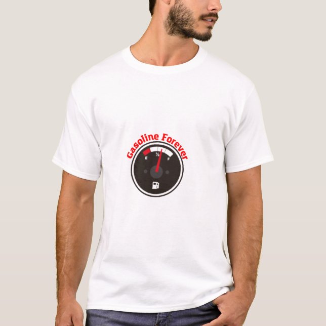 Camiseta Gasolina para sempre (Frente)