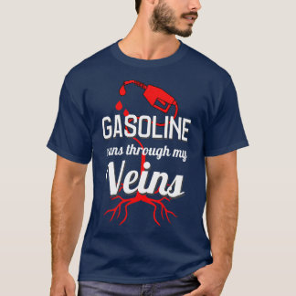 Camiseta Gasolina Passa Pela Mecânica Do Pão Das Minhas Vei