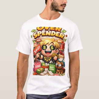 Camiseta gastador excessivo