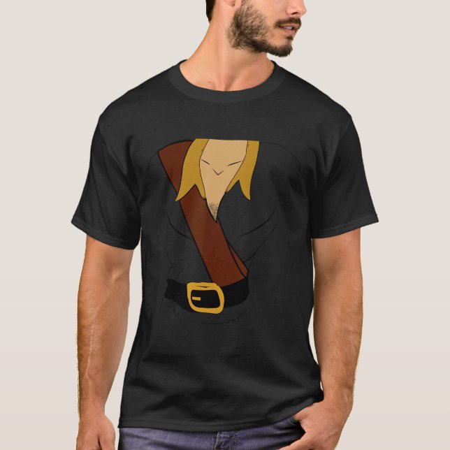 Camiseta Gaston Halloween Costume Fun (Frente)