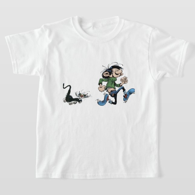 Camiseta gaston lagaffe (Postura )