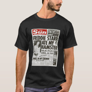 Camiseta \Gaston Lagaffe no carro clássico
