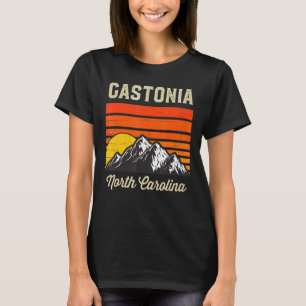 Camiseta Gastonia North Carolina Retro City State Vintage U