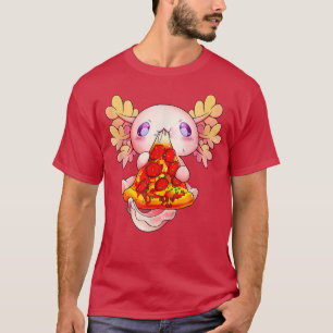 Camiseta Gastos de Pizza Aolotl Bonitos Aolotl Kawaii Passa