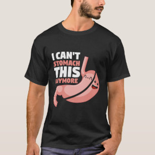 Camiseta Gástrica Cirurgia De Ignoração Engraçada Não Consi