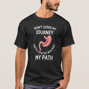 Camiseta Gástrico Bypass Não julgue minha jornada Bariátric