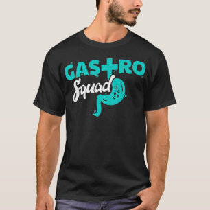 Camiseta Gastro-esquadrão Médico Assistente Médico Gastroen