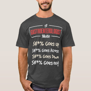 Camiseta Gastroenterologista Baixo Gastroenterologia MD