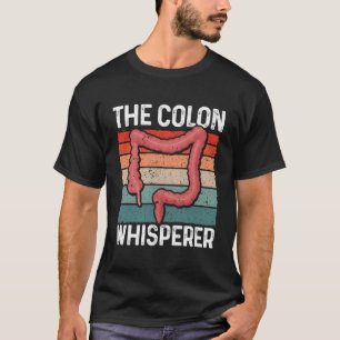 Camiseta Gastroenterologista Vintage Proctologista Colon Wh