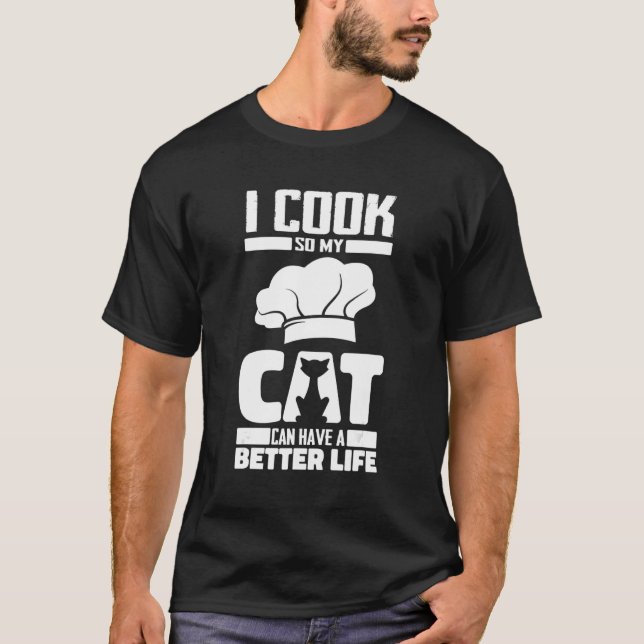 Camiseta Gastronomia de Gastronomia de cozinhar de Linha Ga (Frente)