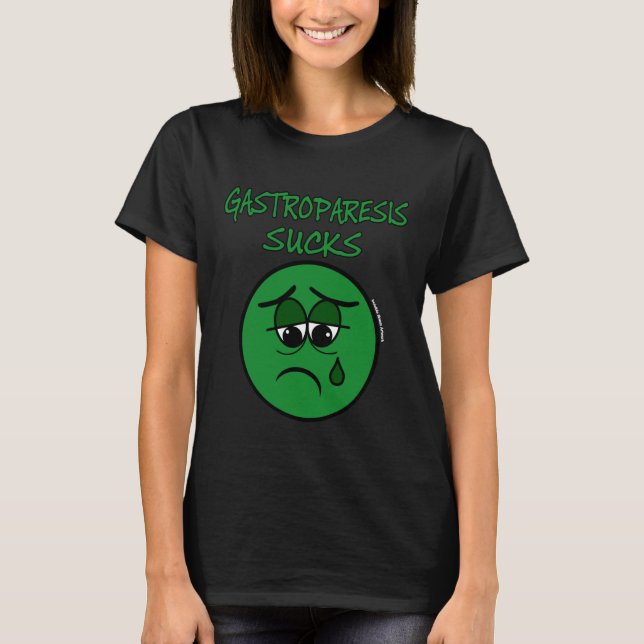 Camiseta Gastroparese. (Frente)