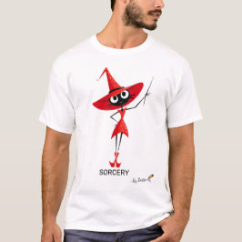 Camiseta Gata Bruxa Vermelha | SORCERY - By Design | Elegan