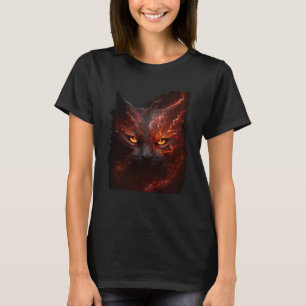 Camiseta Gata do Inferno Gata Satânica Gata Má Mãe de Gato