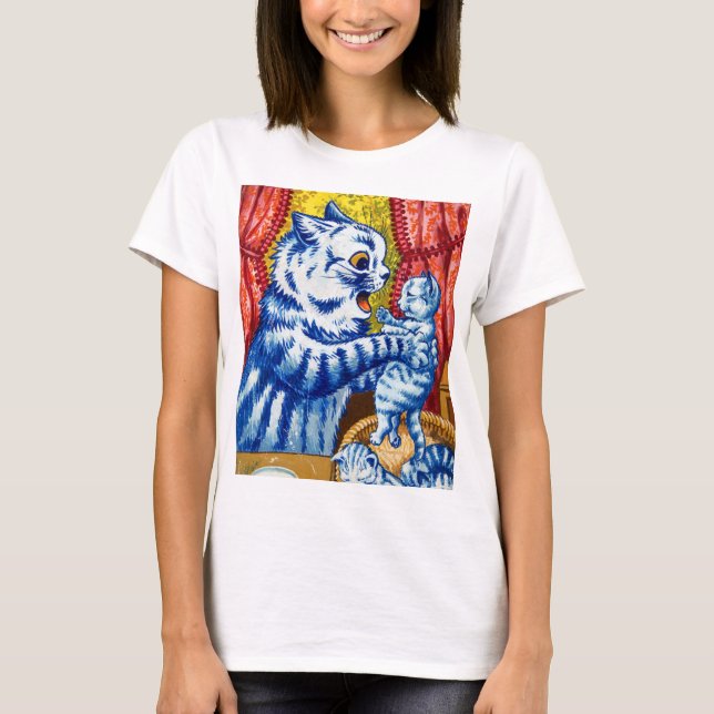 Camiseta Gata e Seus Gatinhos (Frente)