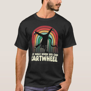 Camiseta gata estrela vintage gata preta Legal girando