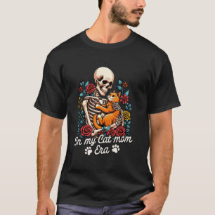 Camiseta Gata Ginga Mãe Gata Ginga Senhora Esqueleto No Meu